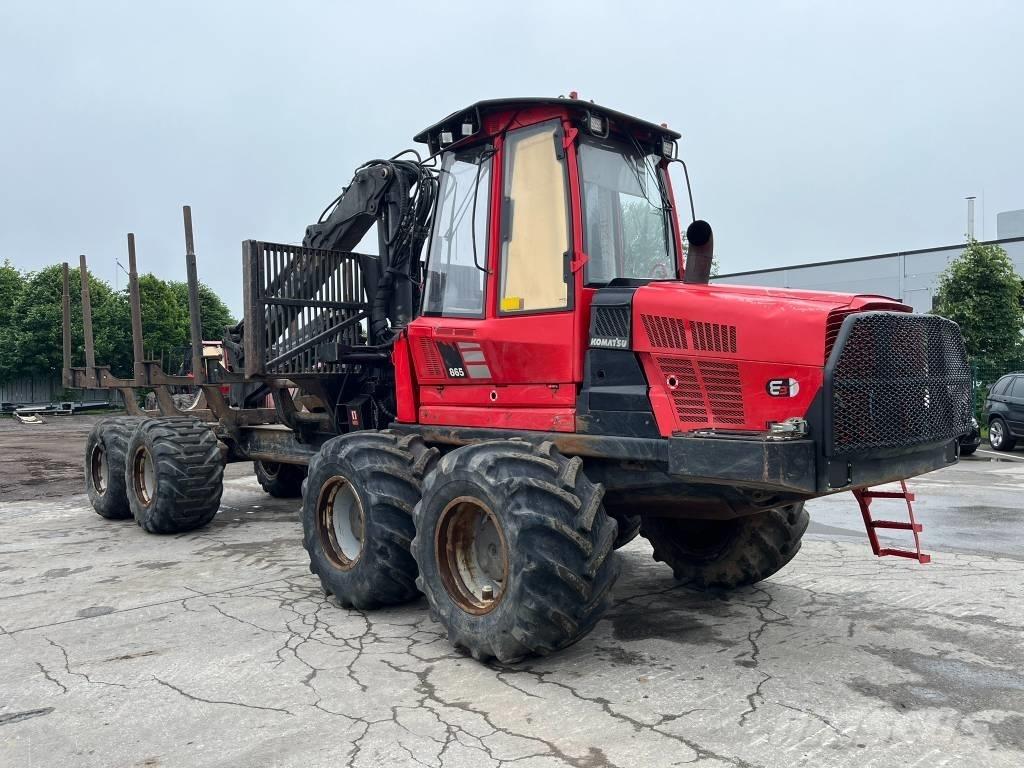 Komatsu 865 Forwarderji