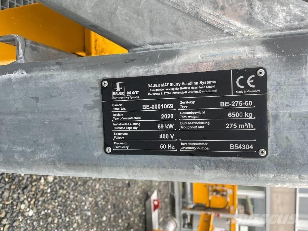 Bauer MAT BE 275-60 Gradbeništvo - drugo