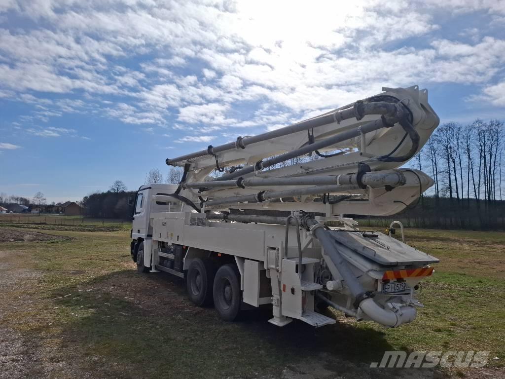 Mercedes-Benz Actros Kamionske črpalke za beton