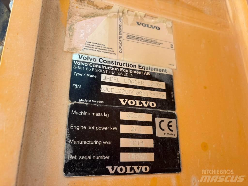 Volvo L 220 G Kolesni nakladalci