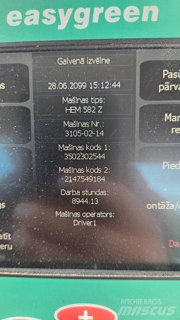 JENZ HEM 582 Z Drobilci lesa