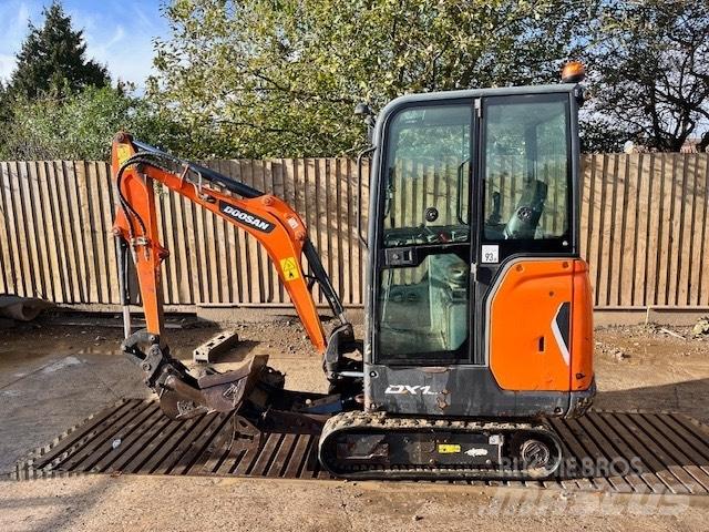 Doosan DX 19 Mini bagri <7t