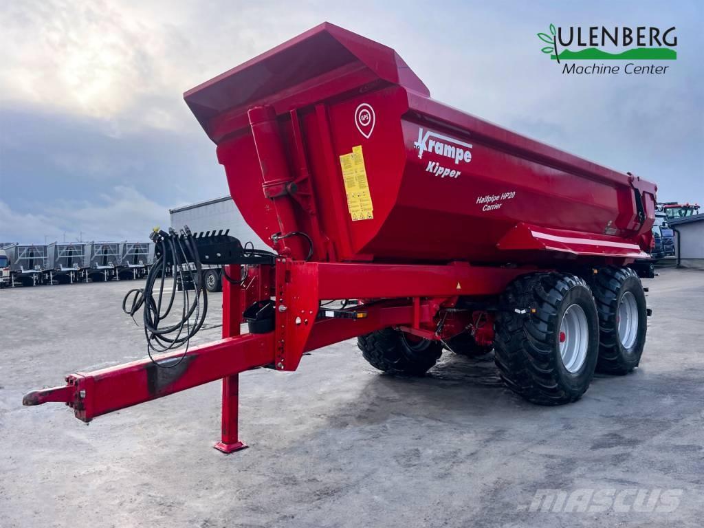 Krampe HP 20 Kiper prikolice