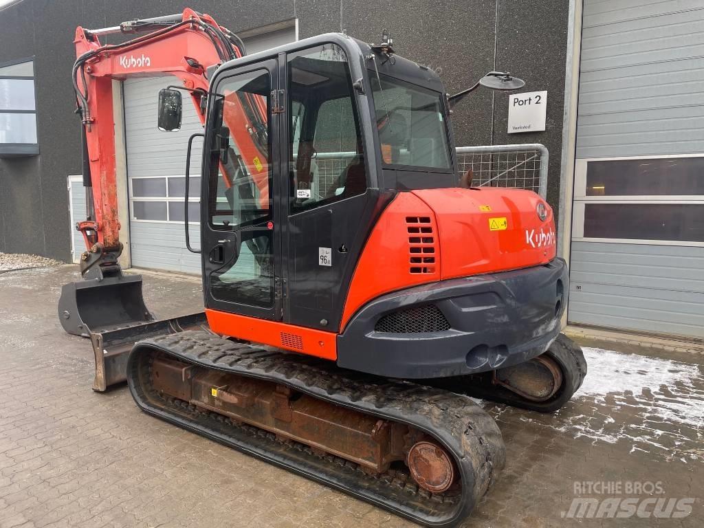 Kubota KX080-4a Midi bagri 7t – 12t