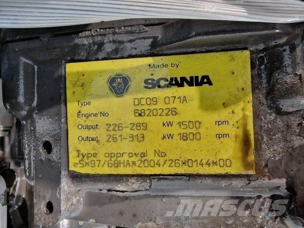 Scania DC09 71A Motorji