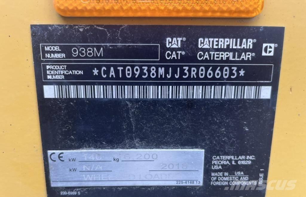 CAT 938 M Kolesni nakladalci