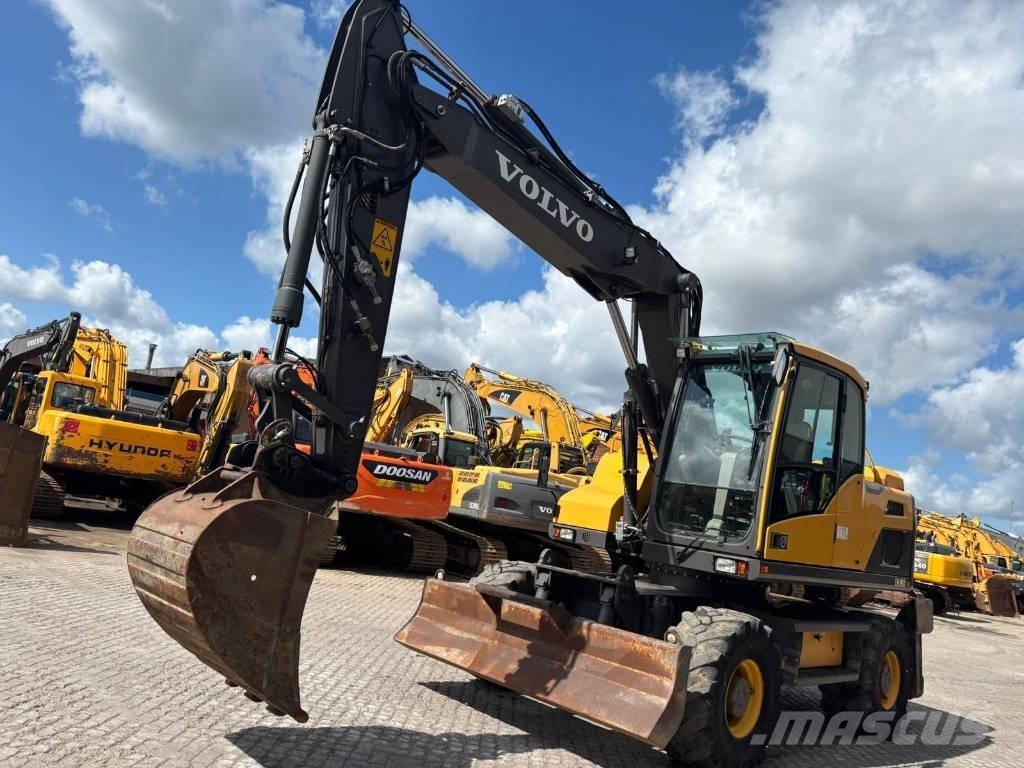 Volvo EW 140 D Bagri na kolesih