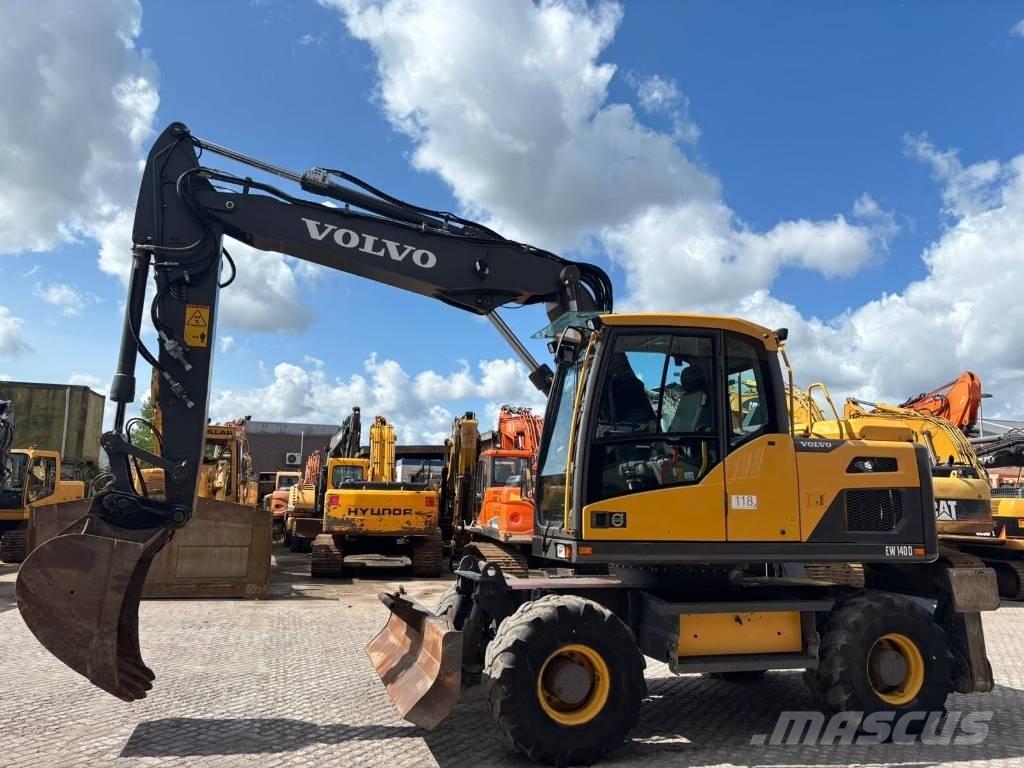 Volvo EW 140 D Bagri na kolesih
