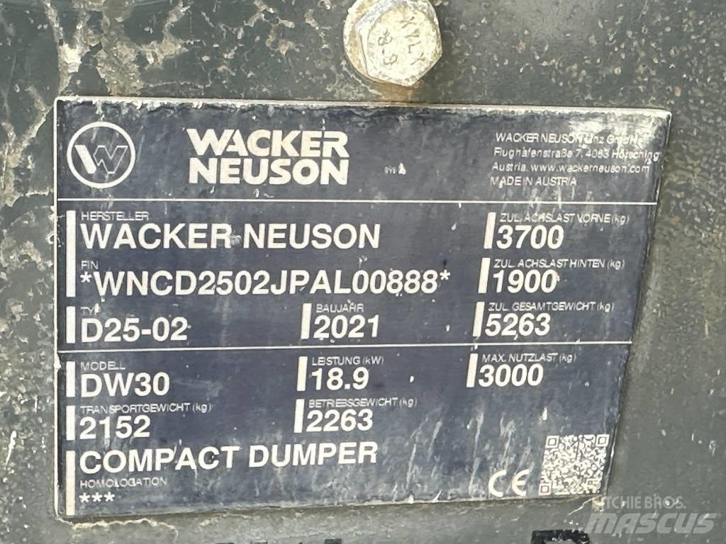 Wacker Neuson DW 30 Ne cestni demperji
