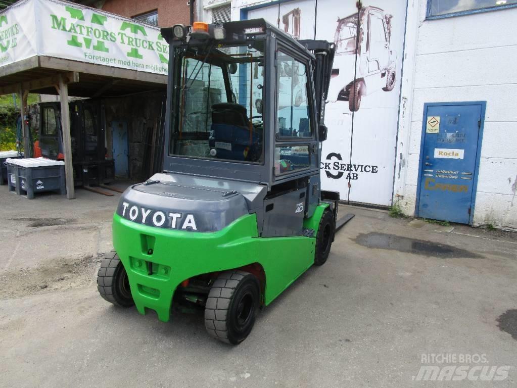 Toyota Elmotvikt Električni viličarji