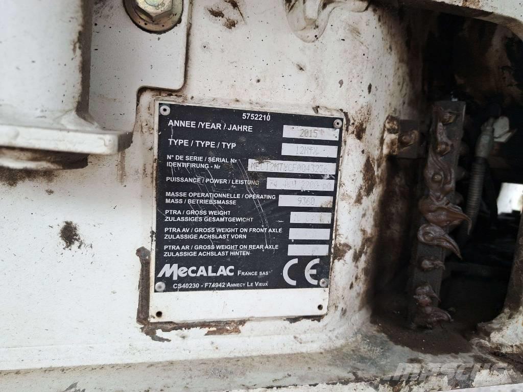 Mecalac 12 MTX Bagri na kolesih