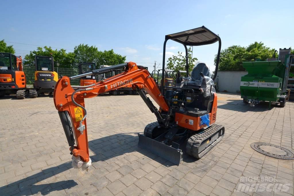 Hitachi ZX 17 U-6 Mini bagri <7t