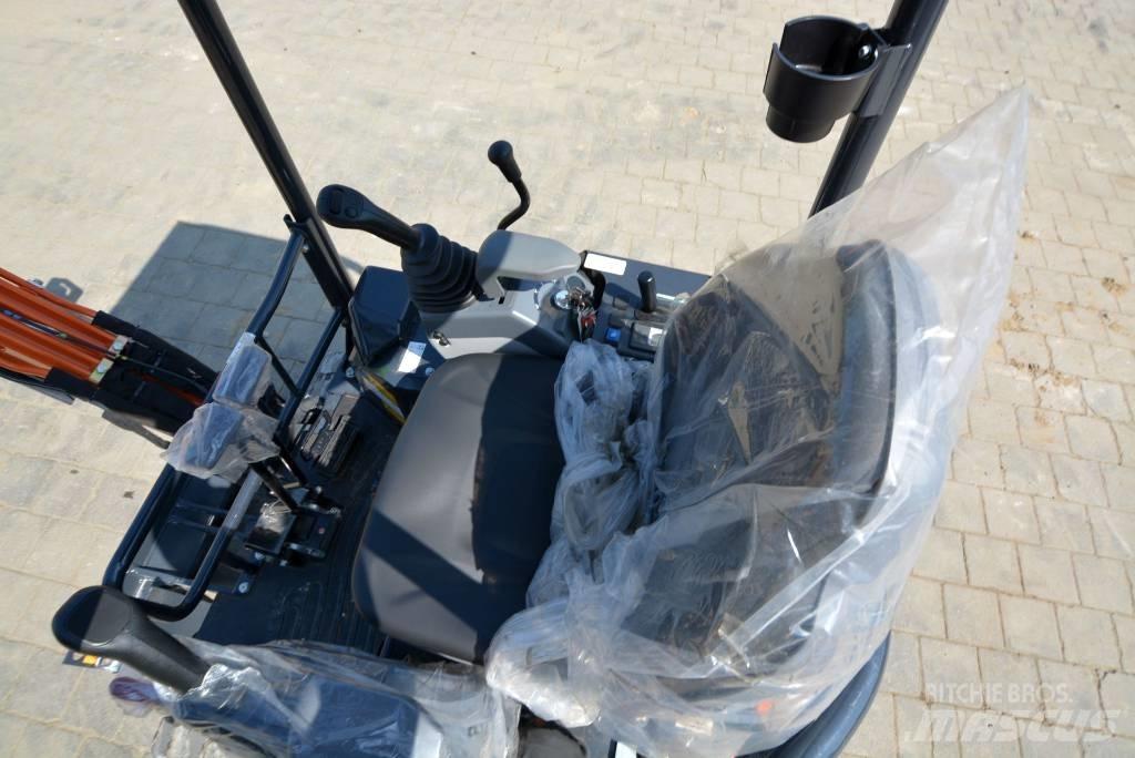 Hitachi ZX 17 U-6 Mini bagri <7t