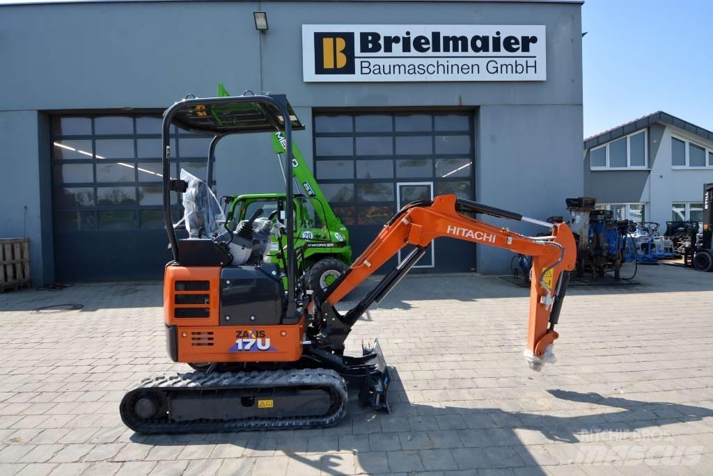 Hitachi ZX 17 U-6 Mini bagri <7t