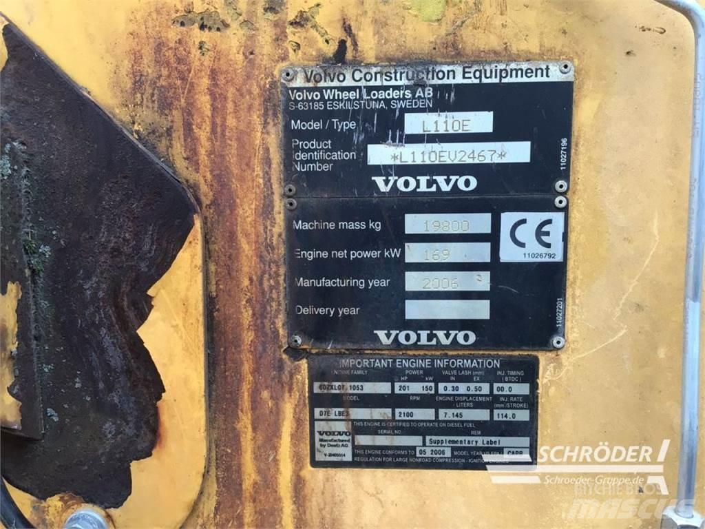 Volvo L 110 E Kolesni nakladalci