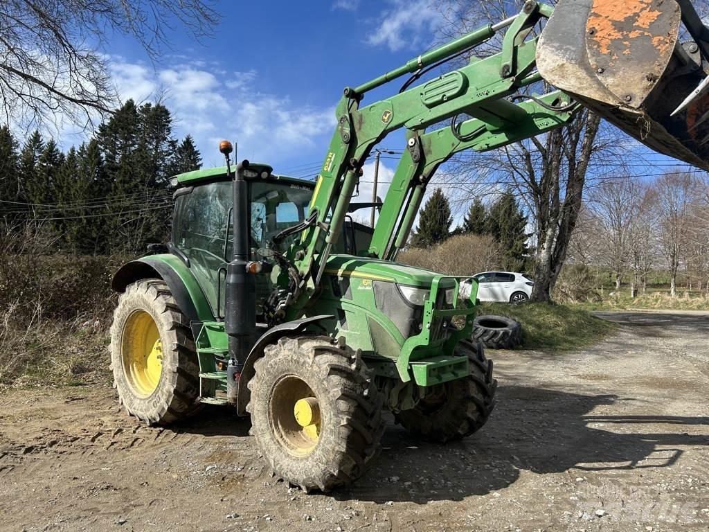 John Deere 6R 120 Traktorji