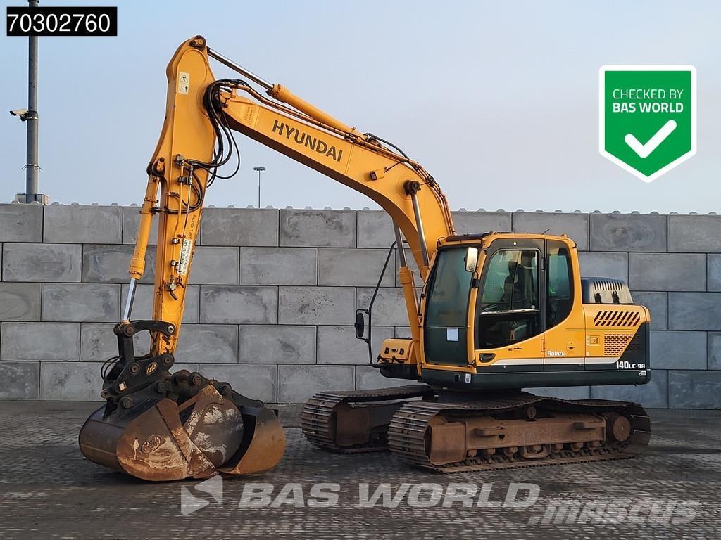 Hyundai R140 LC-9A Bagri goseničarji