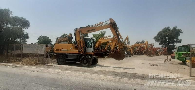 Liebherr A 904 C Bagri na kolesih