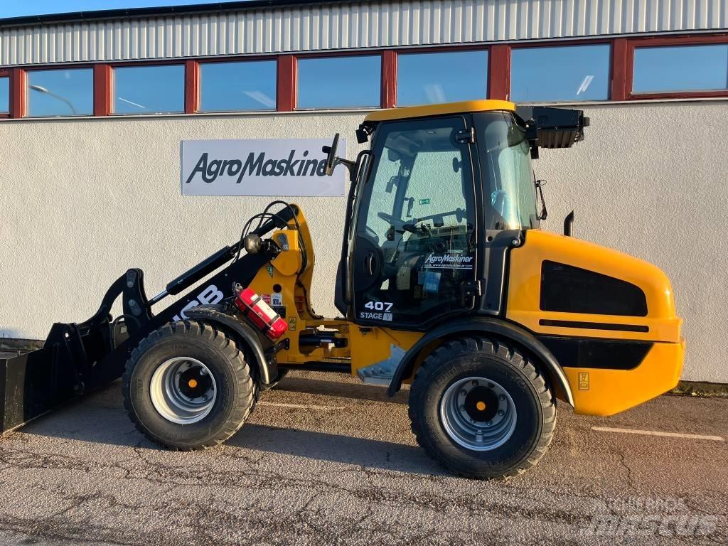 JCB 407 Kolesni nakladalci