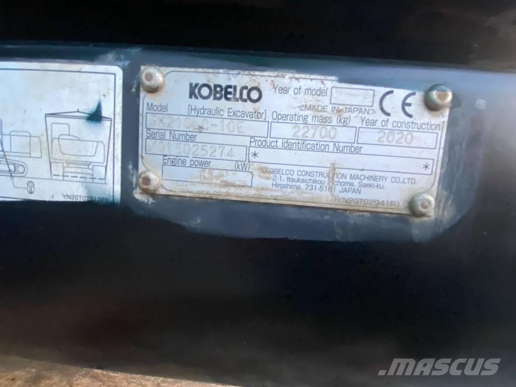 Kobelco SK210LC-10E Bagri goseničarji