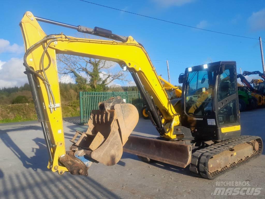 Yanmar Vio 82 Bagri goseničarji