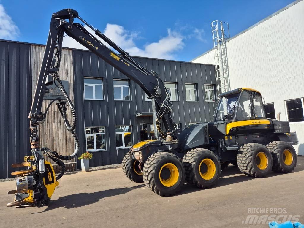 Ponsse Ergo 8W Harvesterji