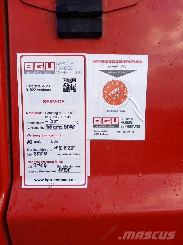 Manitou 220 TJ + Teleskopske dvižne ploščadi