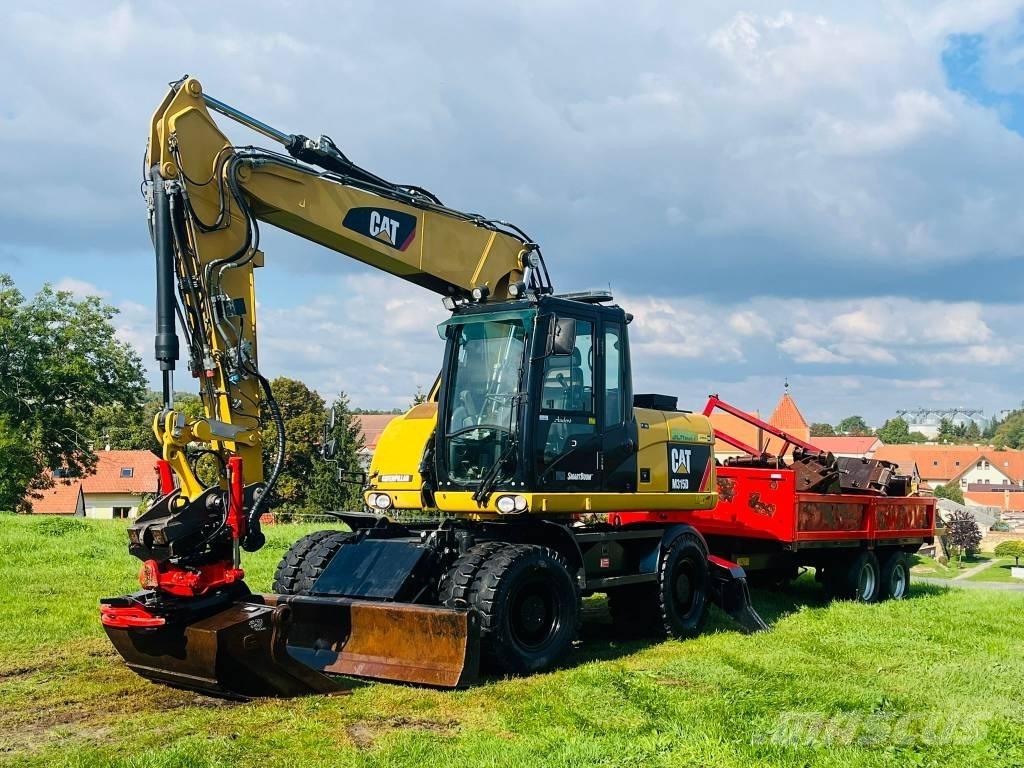 CAT M 315 D Bagri na kolesih