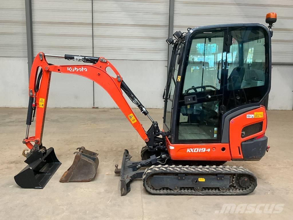 Kubota KX 019-4 Mini bagri <7t