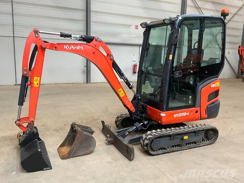 Kubota KX 019-4 Mini bagri <7t