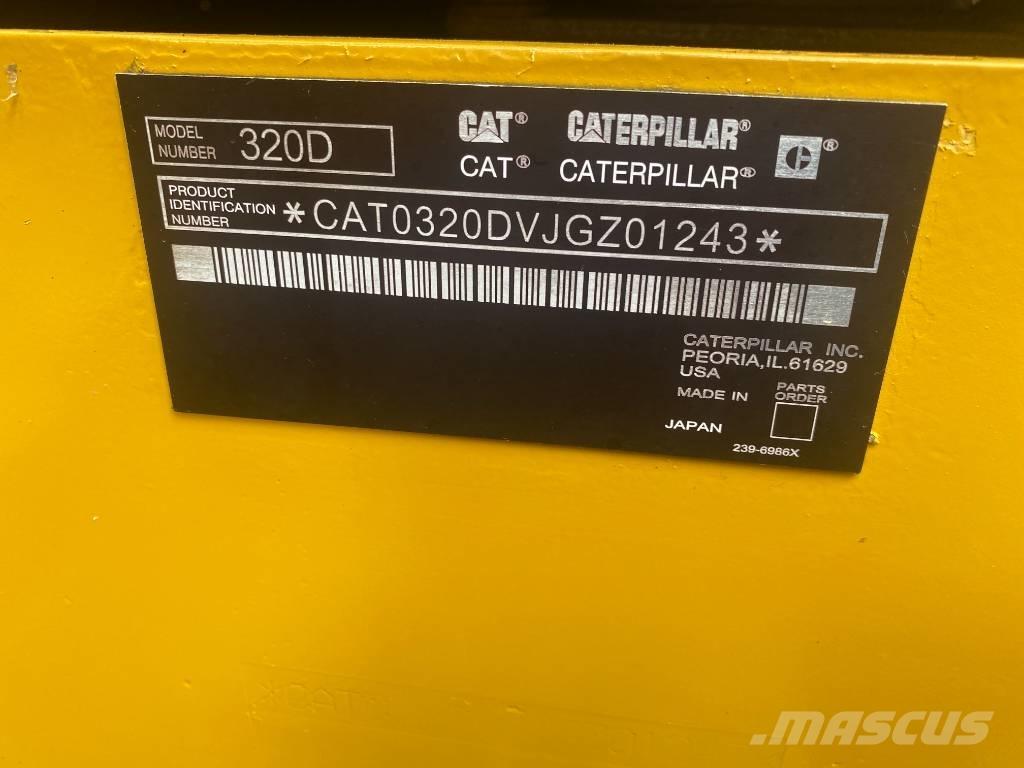 CAT 320 D Bagri goseničarji