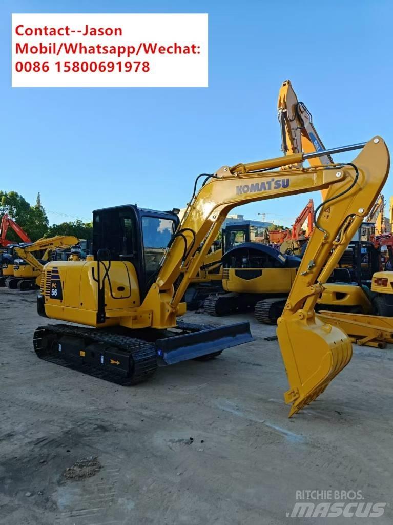 Komatsu PC 56 Mini bagri <7t