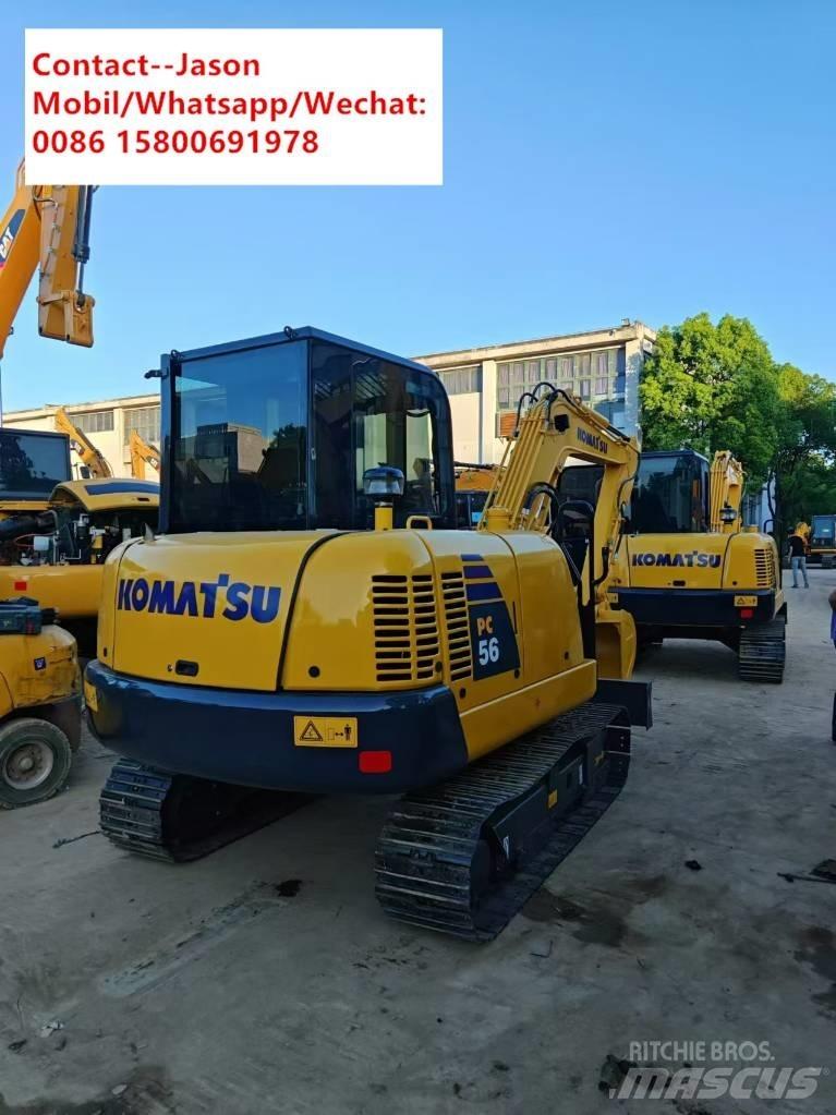 Komatsu PC 56 Mini bagri <7t