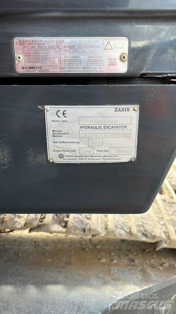 Hitachi ZX350-6 Bagri goseničarji