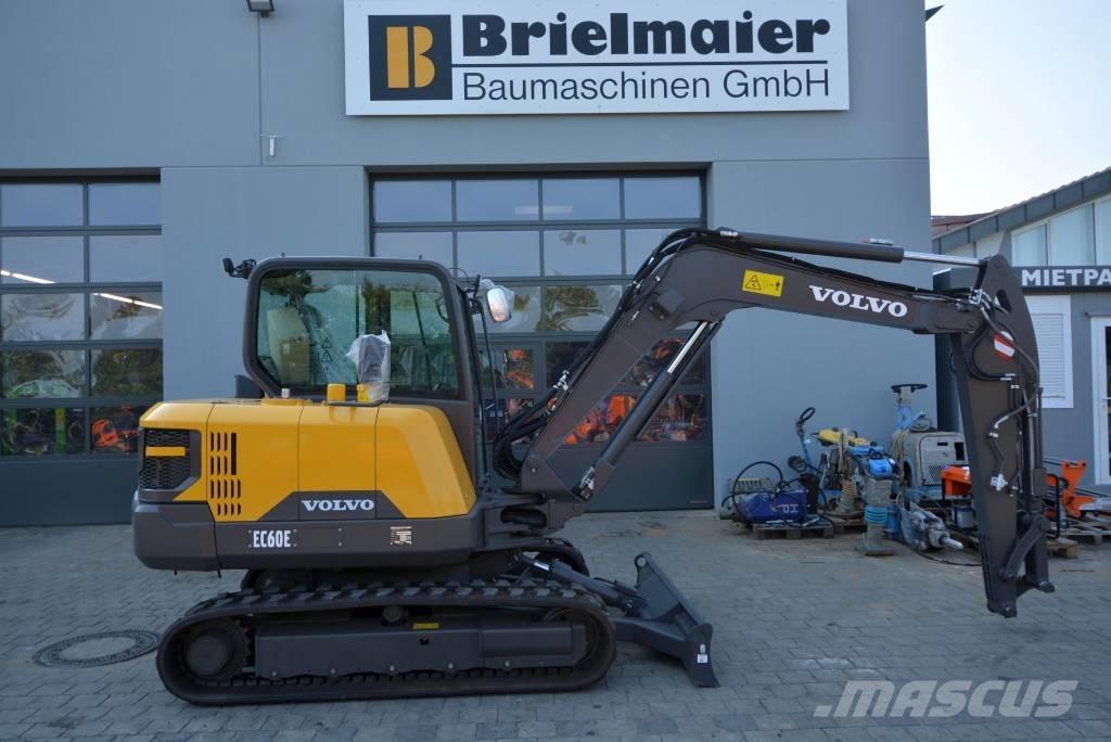 Volvo EC 60 E Mini bagri <7t