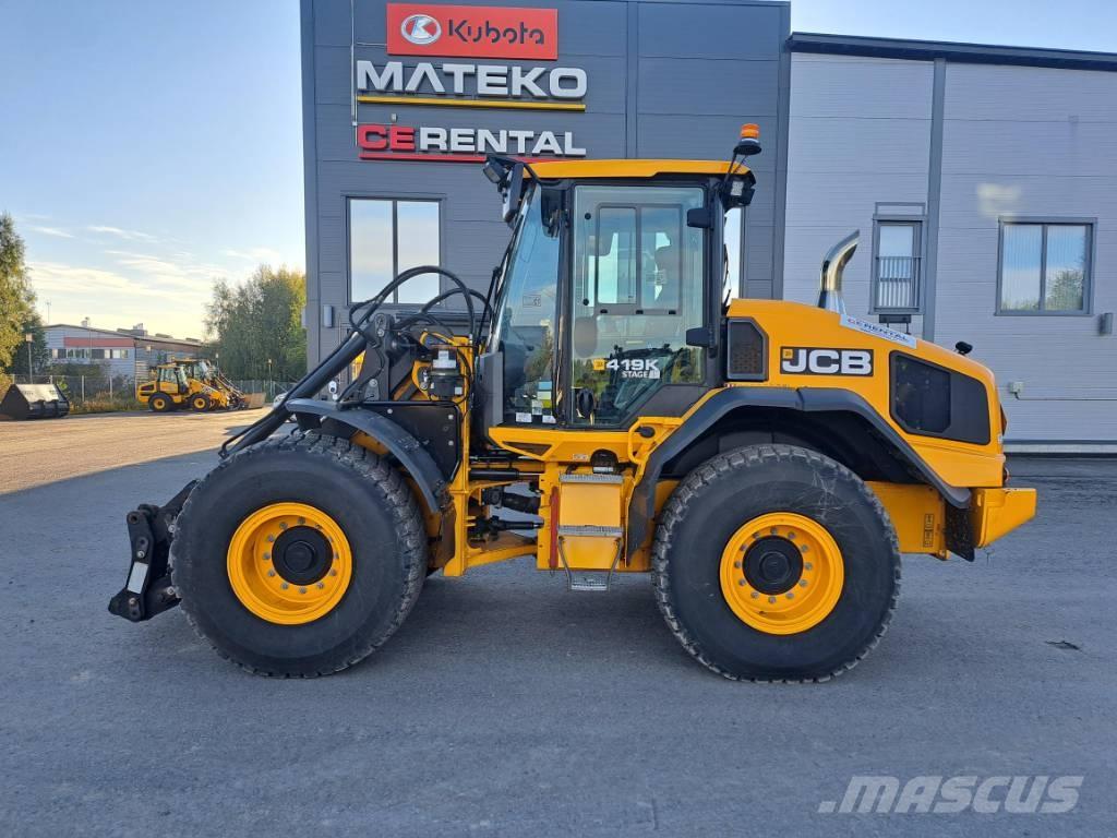 JCB 419 S Kolesni nakladalci