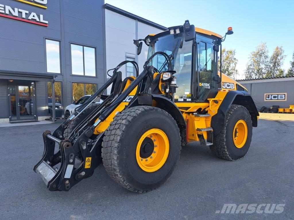 JCB 419 S Kolesni nakladalci