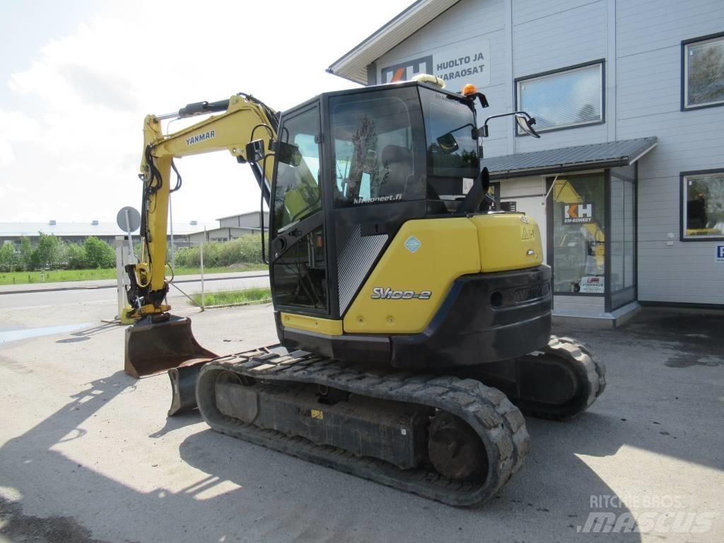 Yanmar SV 100-2A Midi bagri 7t – 12t