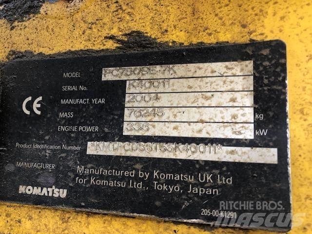 Komatsu PC 750 SE-7K Bagri goseničarji