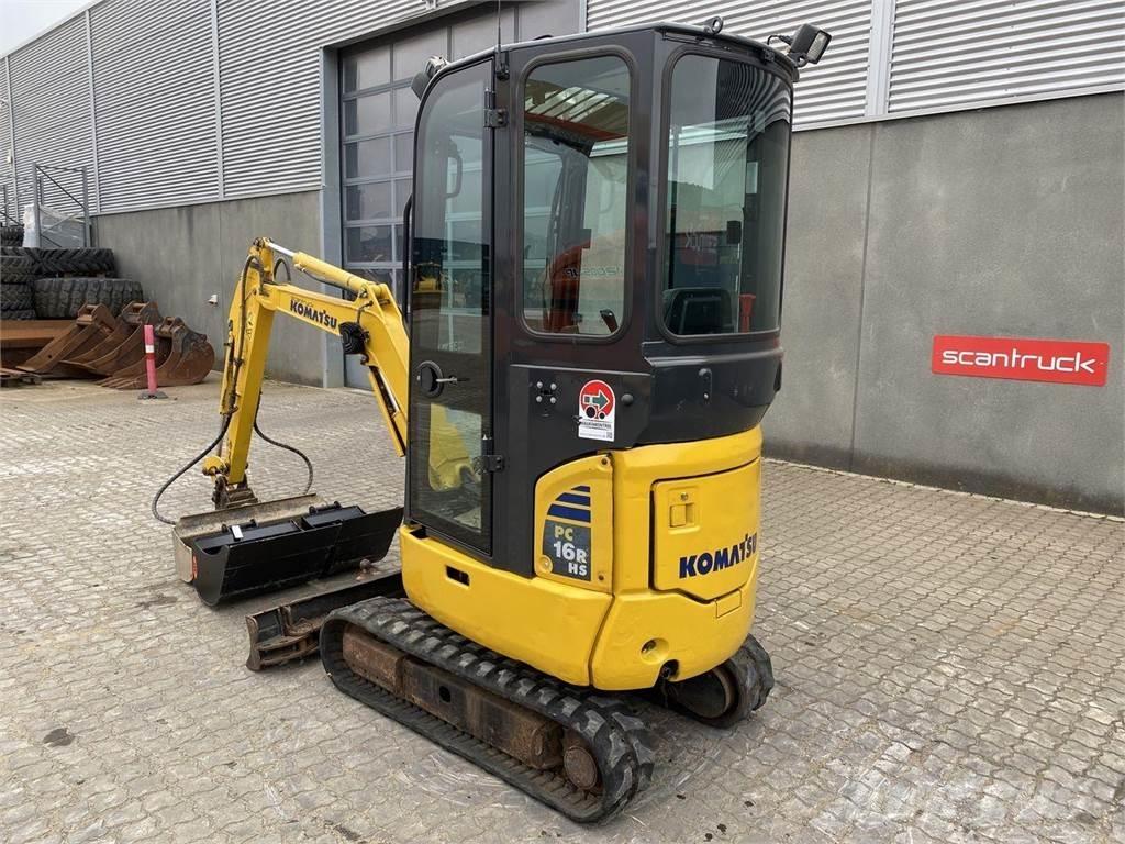 Komatsu PC16R-3HS Bagri na kolesih