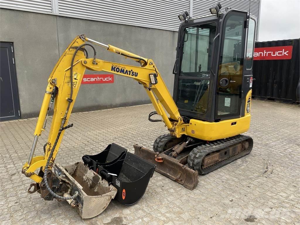 Komatsu PC16R-3HS Bagri na kolesih