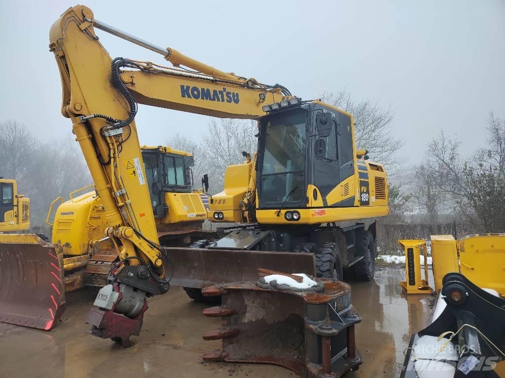 Komatsu PW180-11 Bagri na kolesih