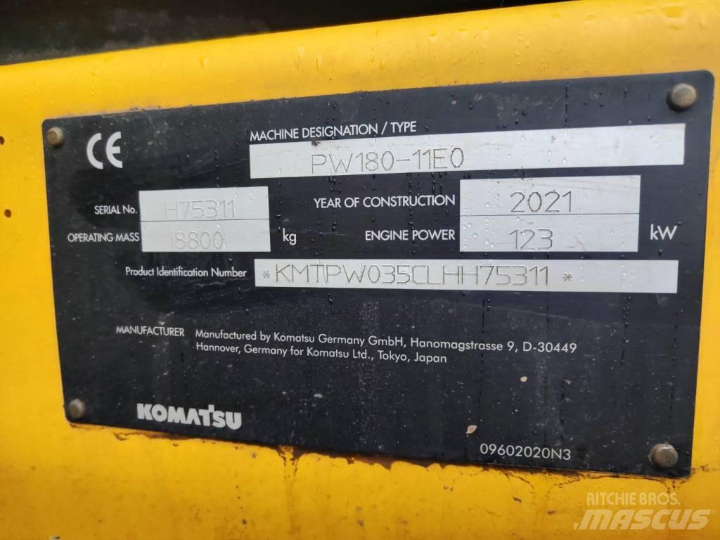 Komatsu PW180-11 Bagri na kolesih