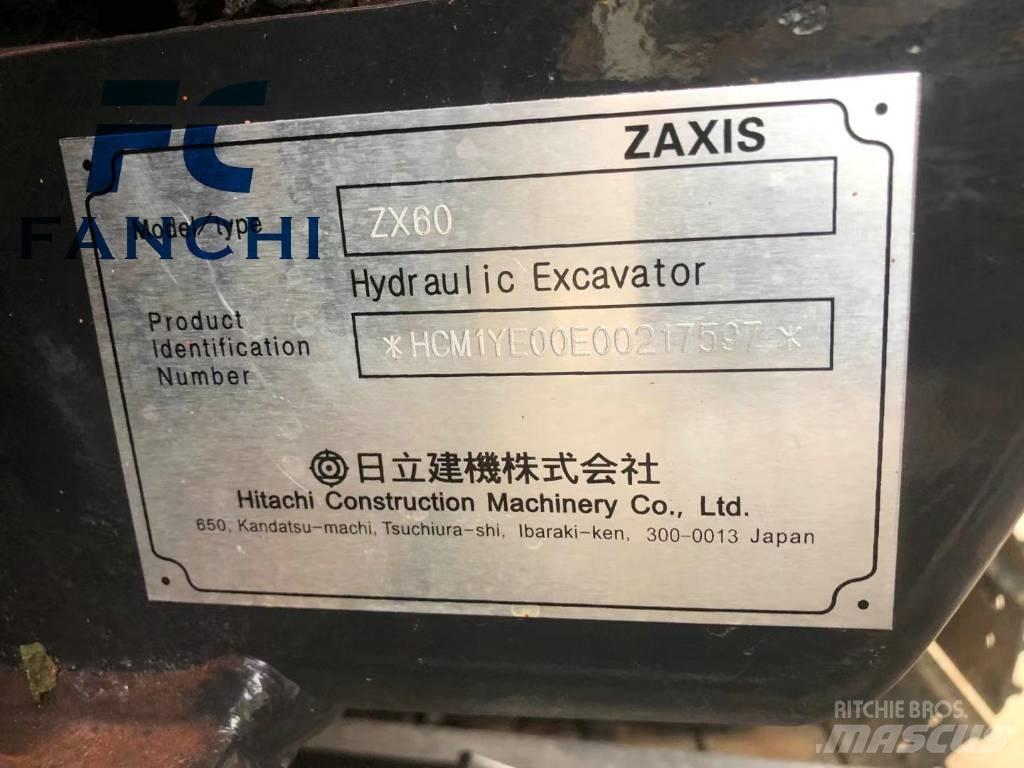 Hitachi ZX 60 Mini bagri <7t