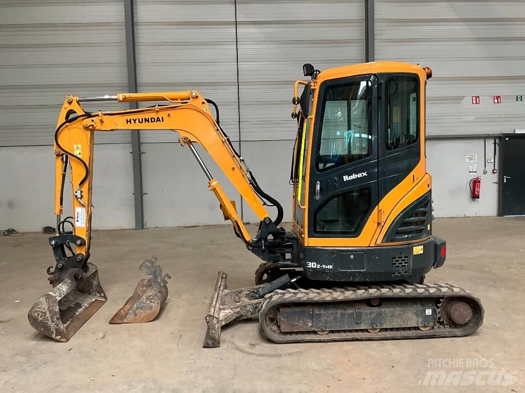 Hyundai 30 Z-9AK Mini bagri <7t