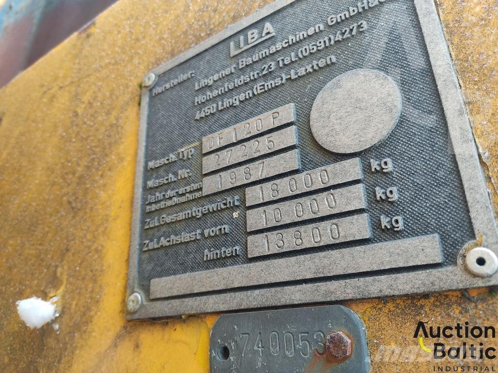 Demag DF 120 P Asfaltni finišerji