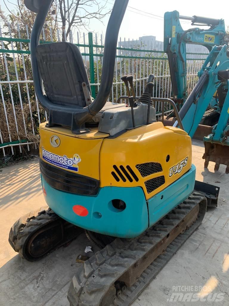Kubota U 15-3 S Mini bagri <7t