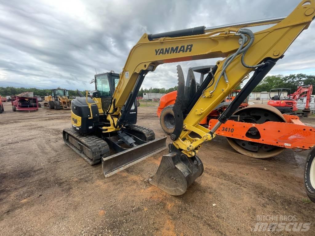 Yanmar Vio 80-1 Bagri goseničarji