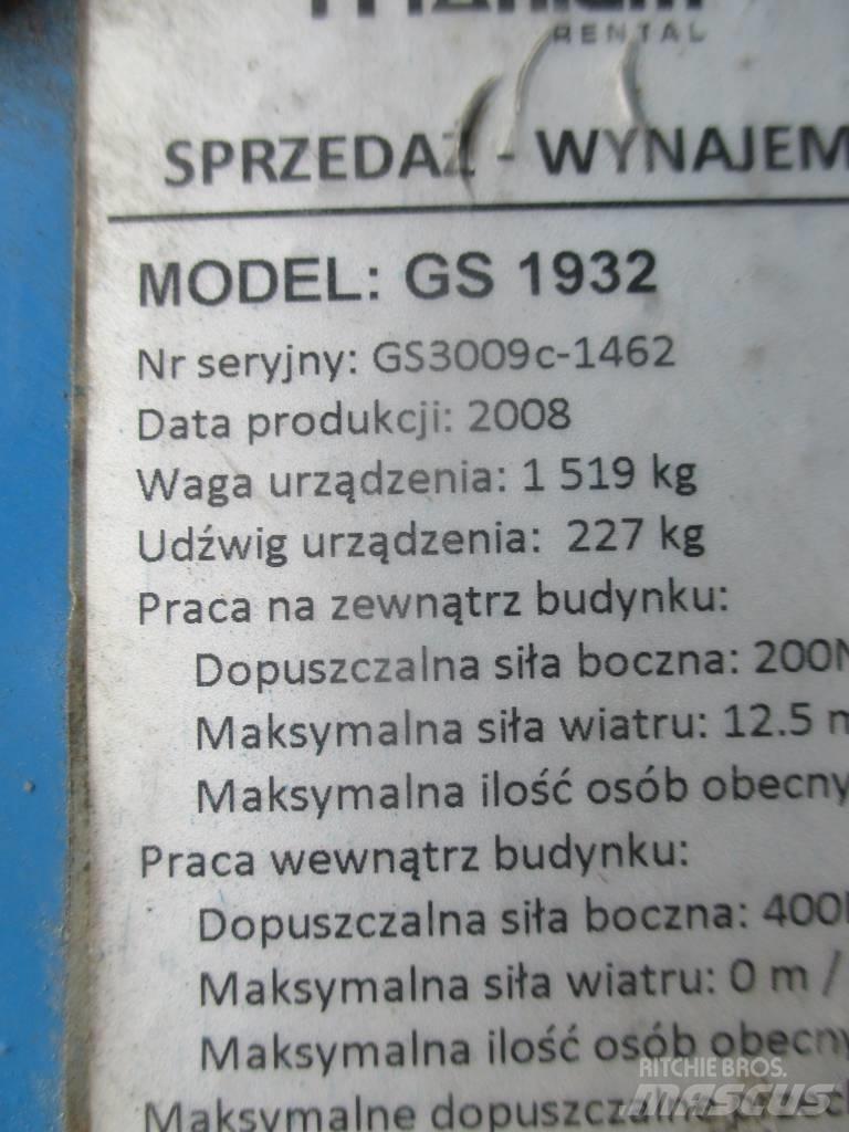 Genie GS 1932 Škarjaste dvižne ploščadi