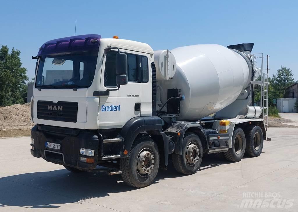 MAN TGA 35.400 Avtomešalci za beton